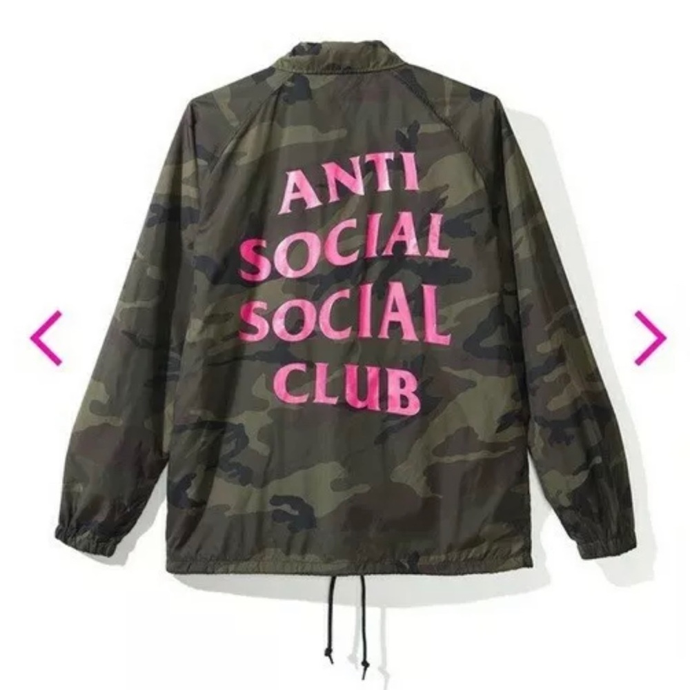 Anti Social Social Club Camo Jacket - Small - ASSC - NEW NEVER WORN